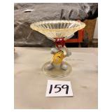 M&M Crystalized Acrylic Candy dish