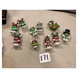 Christmas M&M Figures