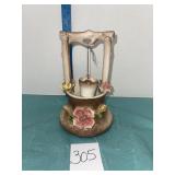 Capodimonte wishing well planter Italian