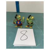 2 VTG Pirates MLB mascot figure toys