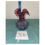 VTG Fenton art glass vase