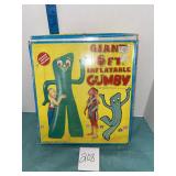 Giant 6 Ft. Inflatable Gumby in Original Box with