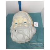 1968 Empire plastic blow mold Santa face head