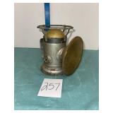 Vintage Delta Brass and Metal Carbide Miner's Lamp