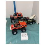 Buddy L toy trucks lot