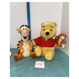 Disney Winnie the Pooh and Tigger Plush Toy Lot