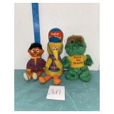 VTG Sesame Street plush toys