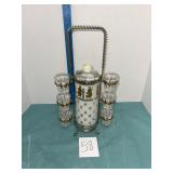 Vintage Greek Mythology Martini Set