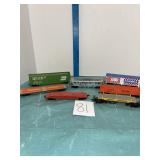 Vintage HO Model Train Cars Collection