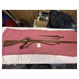 Brown Bess muzzleloader with bayonet 74 cal ?