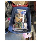 tote of VHS some new
