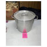 large stock pot with lid
