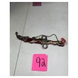 Decorative Bronze Dagger with Red Cord and Chain