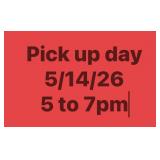 Pick up day!