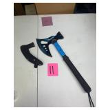 Used Ridge Runner Blue and Black Hatchet