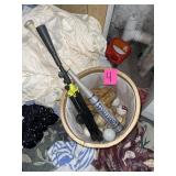 Baseball Bat, Glove, and Balls