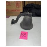 Vintage cast Wall Mounted Bell