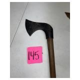 Antique Wooden Handled Axe