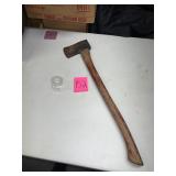 Vintage Wooden Axe