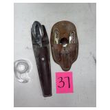Vintage Leather Utensil Set