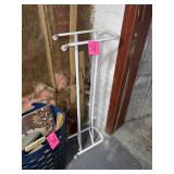 White Metal shoe Rack