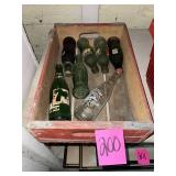 Collection of Vintage Glass Bottles