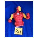 Marvel Comics Iron Man bust coin bank