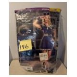 Woman's Adult Sailor Costume Dress with Hat