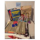 1996 McDonalds Skydancers toys, McDonalds books