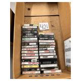 Vintage Rock and Pop Music Cassette Tapes