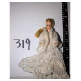 Vintage bride dawn doll