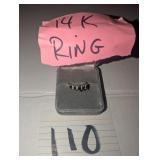 14K Gold Ring Jewelry