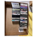 Lot of Assorted Music Audio Cassette Tapes