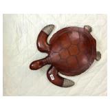LARGE ORNATE WOODED TURLE