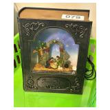 RAZ IMPORTS LIGHTED HOLY FAMILY -PLAYS MUSIC