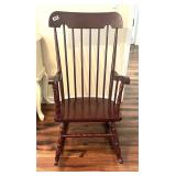 VINTAGEMAHOGANY ROCKING CHAIR