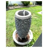 STACKED PEBBLE FOUNTAIN - IT WORKS