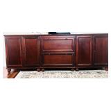 NICE 3 PIECE TV STAND OR 3 CABINET - GREAT STORAGE