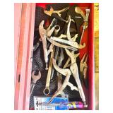 VISE GRIP TOOLS, LOCKING PLIERS, ETC