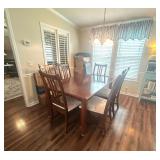 TABLE & 6 CHAIRS