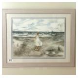 KAREN STROBEL SIGNED ART - NICE FRAME