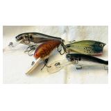 HEDDON POE N IMAGE JR YEARLING BASS, BOMBER MOD