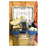 UNIQUE TACKLE BOX FULL OF MISC FISHING ITEMS
