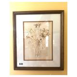 ORIGINAL PEN AND INK WASH PAINTING BY PHIL WORTH