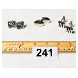 VINTAGE CUFFLINK GROUP - 3 PAIR