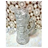 ANTIQUE AMERICAN BRILLIANT CUT GLASS PITCHER