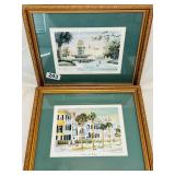 PAIR OF EMERSON CHARLESTON, S.C. PRINTS 15X12.5