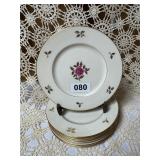 8 VINTAGE LENOX RHONDORA 8 INCH PLATES - 2021/P471