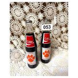 VTG CLEMSON TIGER COKE BOTTLES