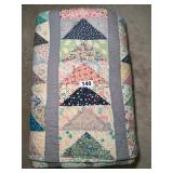HANDMADETRIANGLE PATCHWORK QUILT
